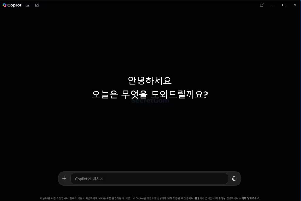 오류-해결된-코파일럿-화면
