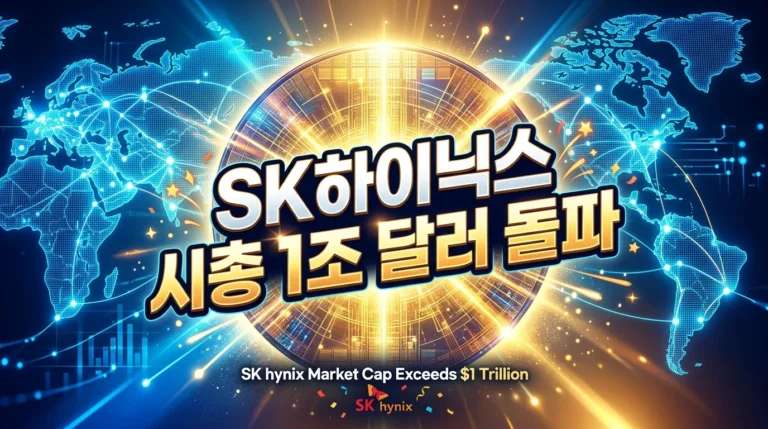 SK하이닉스 시가총액 1조 달러 돌파 기념 썸네일